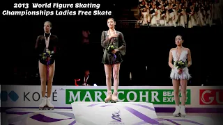 2013 World Figure Skating Championships Ladies Free Skate Group 4 (NBC Commentary)