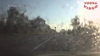 Car Crash Compilation HD #26   Russian Dash Cam Accidents NEW JUNE 2013   17