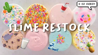 8OZ SLIME RESTOCK: NEW CRUNCH CAKE, DOLE WHIP, & MORE! Sept 13