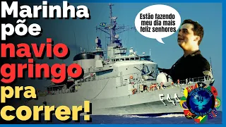 Marinha do Brasil PÕE NAVIO GRINGO PRA CORRER! Giro rápido de noticias do mundo militar