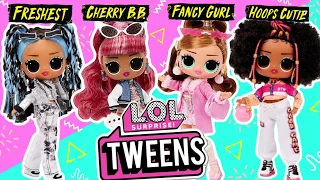 LOL BTW Tweens Dolls Series 1 + New MISS GLAM OMG Present Surprise Doll FULL UNBOXING!