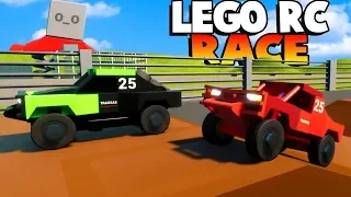 LEGO RC CAR RACE CHALLENGE IN LEGO CITY! (Brick Rigs Gameplay Roleplay) Multiplayer Race Challenge!