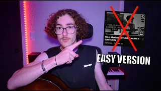 EASY This Is What Sadness Feels Like Guitar Tutorial - JVKE