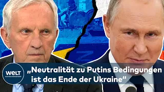 „Neutralität zu Putins Bedingungen ist das Ende der Ukraine“ - General a.D. WITTMANN | UKRAINE-KRIEG