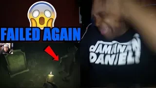 TRY NOT TO GET SCARED CHALLENGE IN THE DARK #2