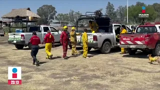 Incendio forestal en Ixtlahuacán se encuentra 80% controlado | Imagen Noticias GDL con Rey Suárez