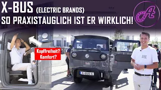 X-Bus von Electric Brands | Praxistauglichkeit | Platz | Erster Eindruck | Walk-Around | 1. Test