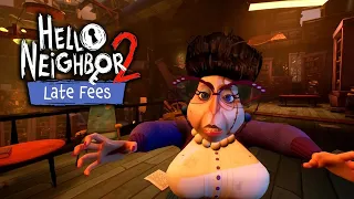 KÜTÜPHANECİ TEYZEDEN KAÇIŞ! - Hello Neighbor 2 Late Fees