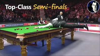 Ronnie O'Sullivan and Marco Fu in Top Form | 2017 Masters SF