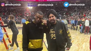 Moula 1st nobody's taking my chain or watch at the raptors game goes off on Blake Griffin