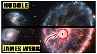 A James Webb űrtávcső látja azt, amit a Hubble nem || Kocsikerék-galaxis