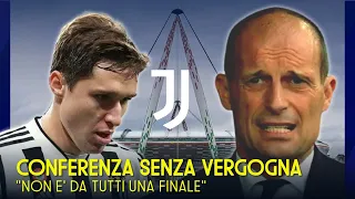 ALLEGRI PRENDE IN GIRO IL PROSSIMO ALLENATORE DELLA JUVENTUS, NON HO PAROLE | DOMANI L’ATALANTA