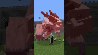 Evoker Raid vs Frostmaw (Minecraft Mob Battle)