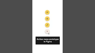 Create an action menu with smart animate in Figma