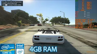 GTA V | Intel HD 2000 | Intel Core i5-2400