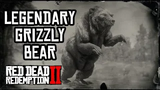 Red Dead Redemption 2 - Legendary Grizzly Bear Bharati Hunting (full mission)/ Охота на медведя
