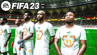 FIFA 23 Côte d'Ivoire vs Belgique | Champion 2024 | Ultra Realism Gameplay MOD 4K HDR