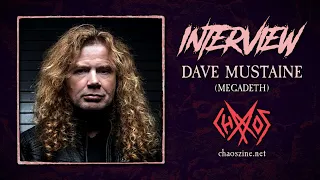 Megadeth's Dave Mustaine talks about touring, upcoming album and future plans