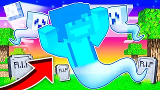 JESTEM STRASZNYM DUCHEM I TROLLUJE PRZEZ 24H W MINECRAFT?! GPLAY & LUMI