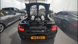 Carrera GT Startup and Revving - Amazing sound!!