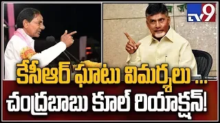 Chandrababu counter to KCR controversial comments in public meeting - TV9