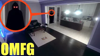 i flew my drone around my haunted house at 3:00am and you will not believe what I saw (demon seen)