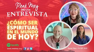 René Mey🎙️ ¿Cómo ser espiritual en el mundo de hoy? Entrevista por Mindalia SEP2021