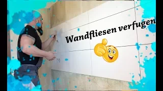 Wandfliesen verfugen