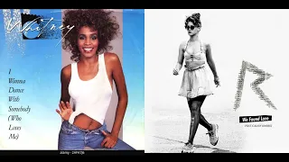 Whitney Houston - I Wanna Dance With Somebody VS Rihanna - We Found Love ft. Calvin Harris (mashup)