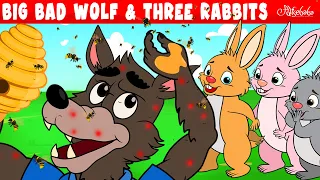 Big Bad Wolf And Three Rabbits + Three Little Pigs | Bedtime Stories for Kids in English|Fairy Tales