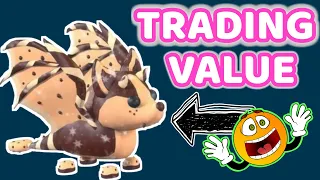 Chocolate Chip Bat Dragon Trading Value in Adopt Me!