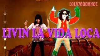 Just Dance 4 Kinect- Livin' La Vida Loca (5 stars) Splitscreen