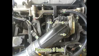 how to remove throttle body slk 230 kompressor r170