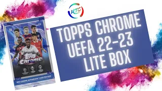 22 23 Topps Chrome UEFA Lite box opening!