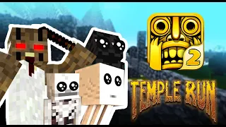Monster School: GRANNY VS ZOMBIE TEMPLE RUN CHALLENGE- (Minecraft Animation 2020)