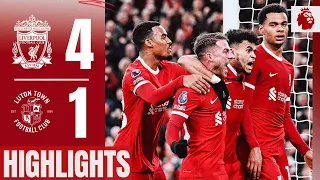 Brilliant Anfield Comeback! Liverpool 4-1 Luton Town | Highlights