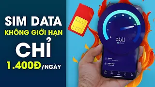 Sim data không giới hạn phiên bản nâng cấp: Đã ngon nay còn ngon hơn