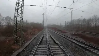 Führerstandsmitfahrt Streckenkunde von Herne, Bad - Wanne 😉 Eickel nach Duisburg zu HKM auf Class 66