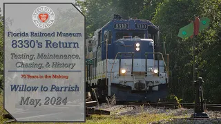 Florida Railroad Museum - 8330's Return