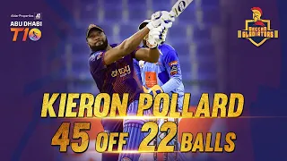 Kieron Pollard I 45 off 25 balls I Man of the Match I Match 10 I Deccan Gladiators