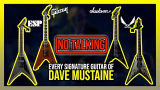 Dave Mustaine Signature Guitars Comparison (NO TALKING) | Jackson vs ESP vs Dean vs Gibson