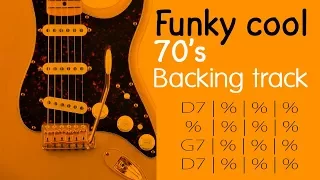 Funky Backing Track - 70's Cool Groove - (D7 - G7)