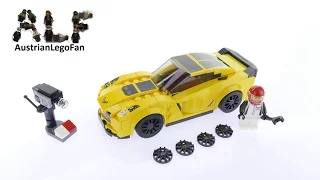 Lego Speed Champions 75870 Chevrolet Corvette Z06 - Lego Speed Build Review