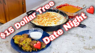 $15 Budget Dollar Tree 3 Course Date Night!