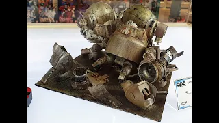 튜닝타임즈 프라모델 강좌 분당팀 이현오님의 Bandai Custom 반다이 커스텀 Project of Automata 프로젝트 오토마타 웨더링 작업