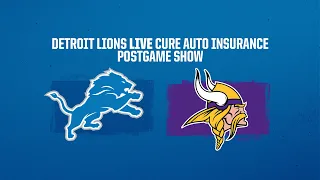 Lions at Vikings Week 16 | Detroit Lions Live CURE Auto Insurance Postgame Show