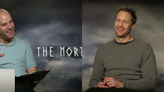 My Interview With The Star Of The Northman Alexander Skarsgard @FocusFeatures