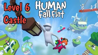 Human Fall Flat || Level 6 || Castle || Gameplay 2020 || Android and iOS|| The Lone Dragon ||