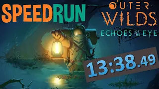 Outer Wilds SPEEDRUN | Echoes Of The Eye% | 13:38.49 [PB]