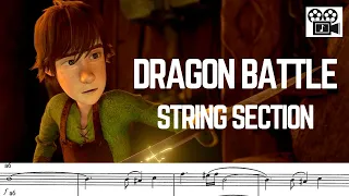 HTTYD 1 Score Reduction: Dragon Battle String Section Arrangement  - John Powell